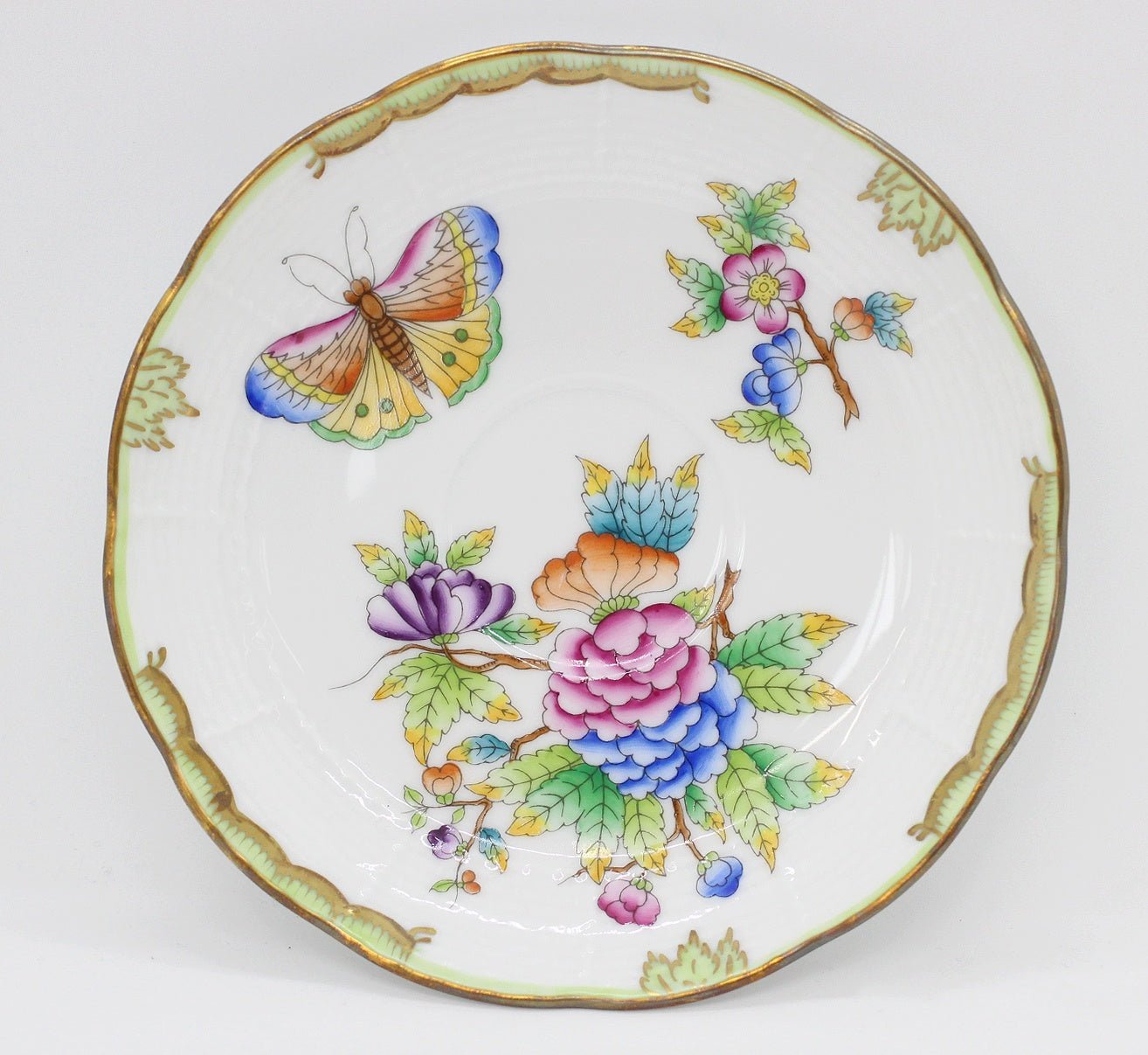 HEREND(ヘレンド) ビクトリアブーケ ティーカップ&ソーサー 200ml - 安心保証・業界最安値の販売 福助